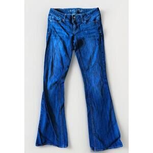 American Eagle Artist Stretch Size 4 Regular Women’s Short Dark Wash Jeans